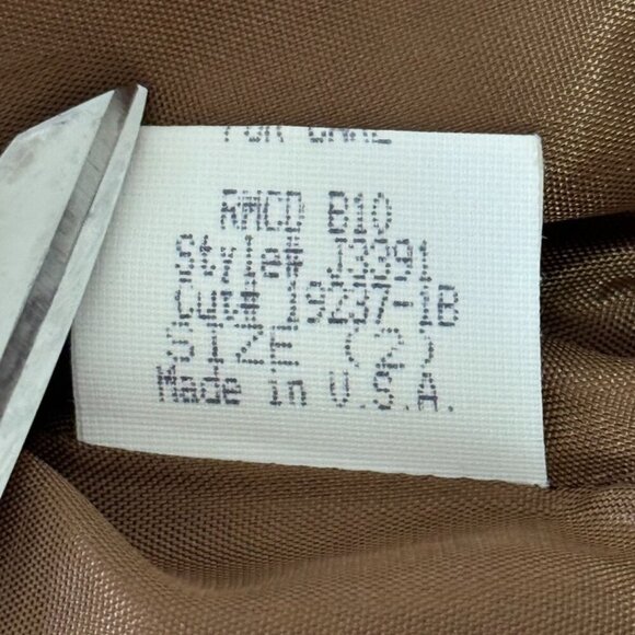 Vintage 90's‎ Brown Glitter Sparkle Crop Jacket Blazer LAUNDRY by SHELLI SEGAL - Picture 8 of 9